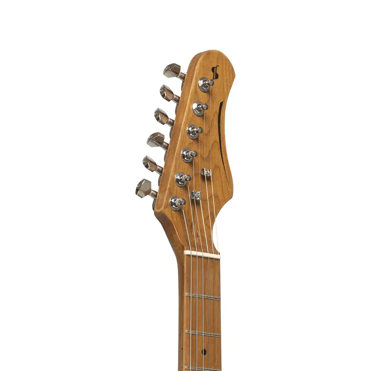 Stagg SES-55 Series 55 Electric Guitar - See Through Fiesta Red - Image 6