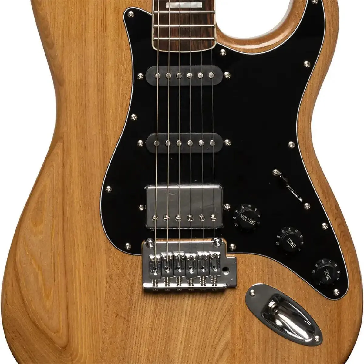 Stagg SES-60 Electric Guitar - Natural - Image 5