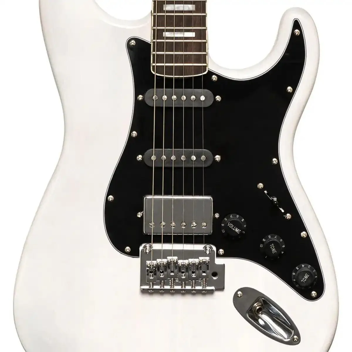 Stagg SES-60 Electric Guitar - White Blond - Image 5