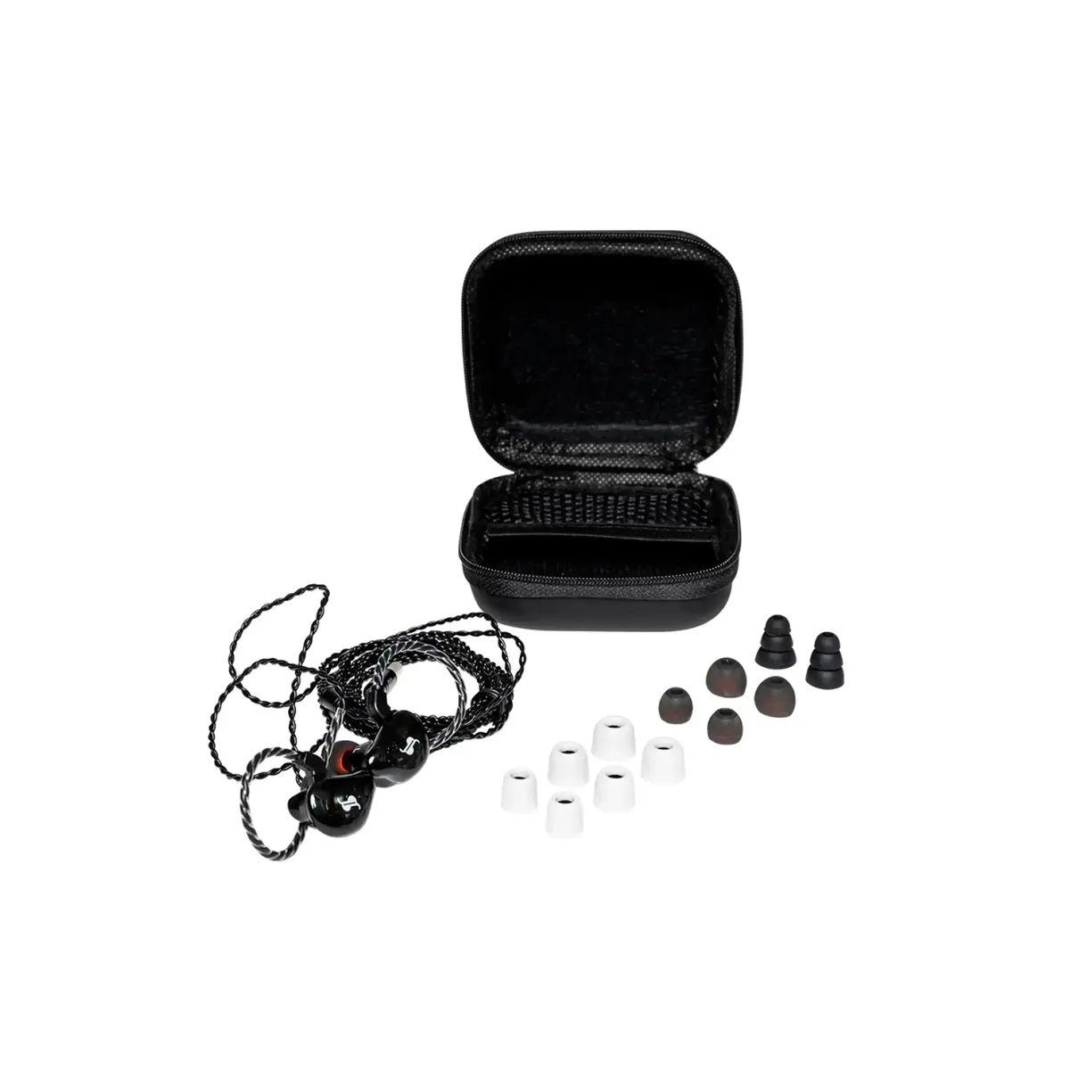 Stagg SPM-235 BK High-Resolution Sound-Isolating In-Ear Monitor - Black - Image 2