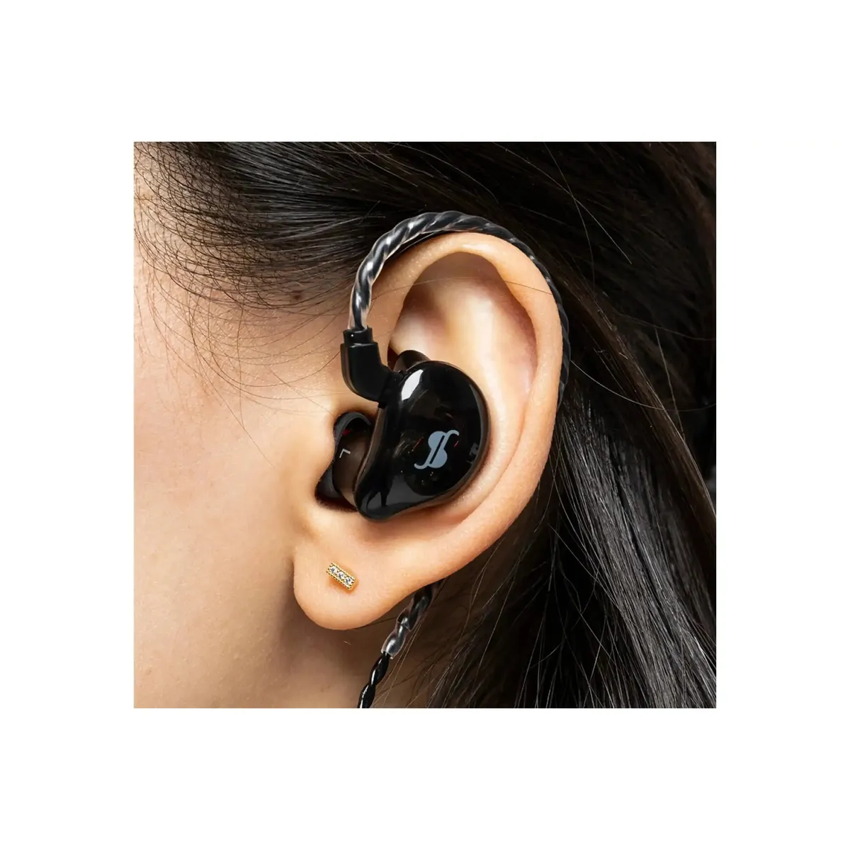 Stagg SPM-235 BK High-Resolution Sound-Isolating In-Ear Monitor - Black - Image 7