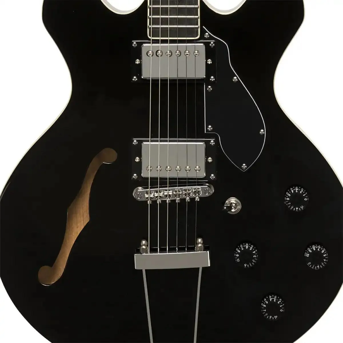 Stagg SVY 533 Silveray Series 533 Model Electric Guitar - Black - Image 5