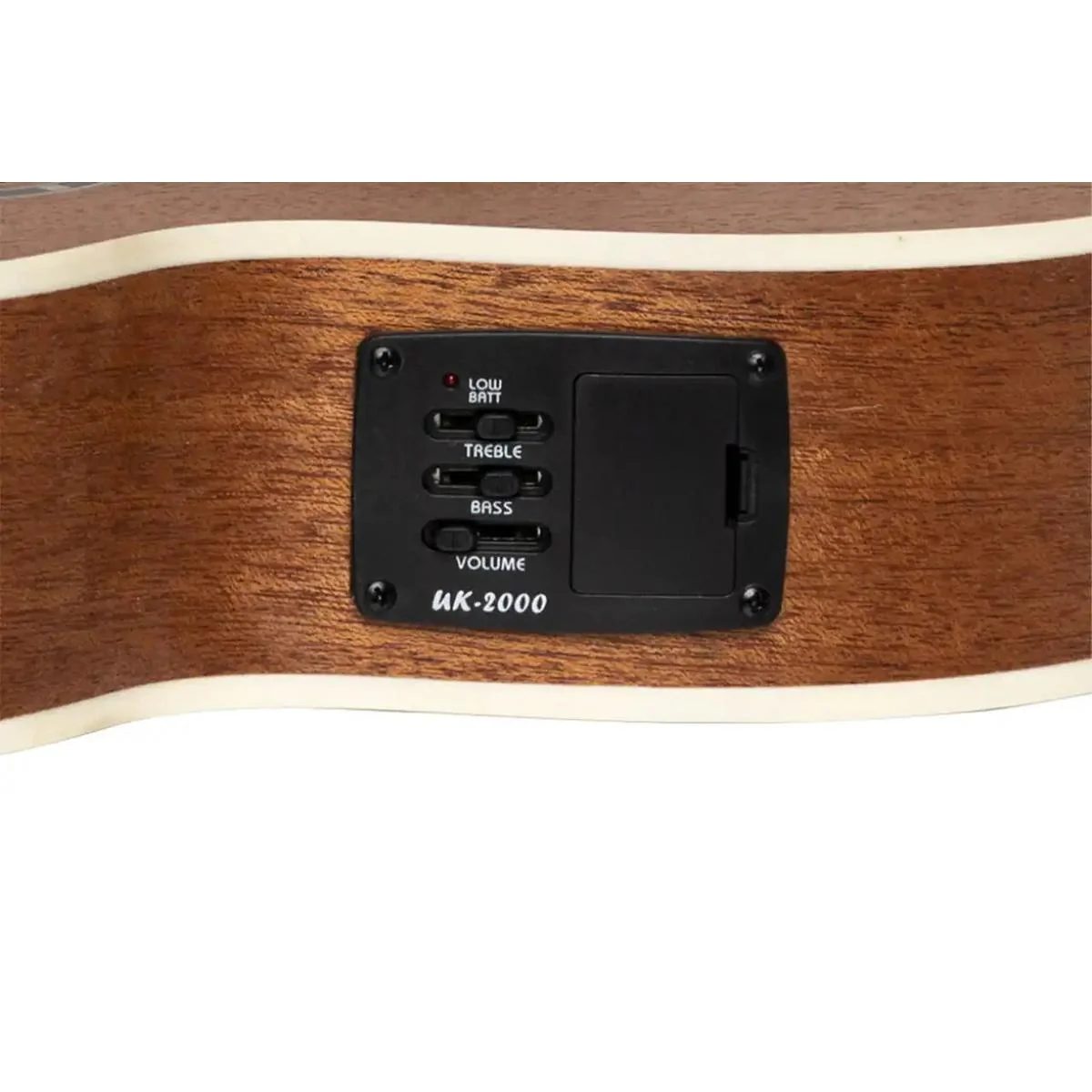 Stagg UC-30-E Sapele Acoustic-Electric Concert Ukulele w/ EQ - Image 3