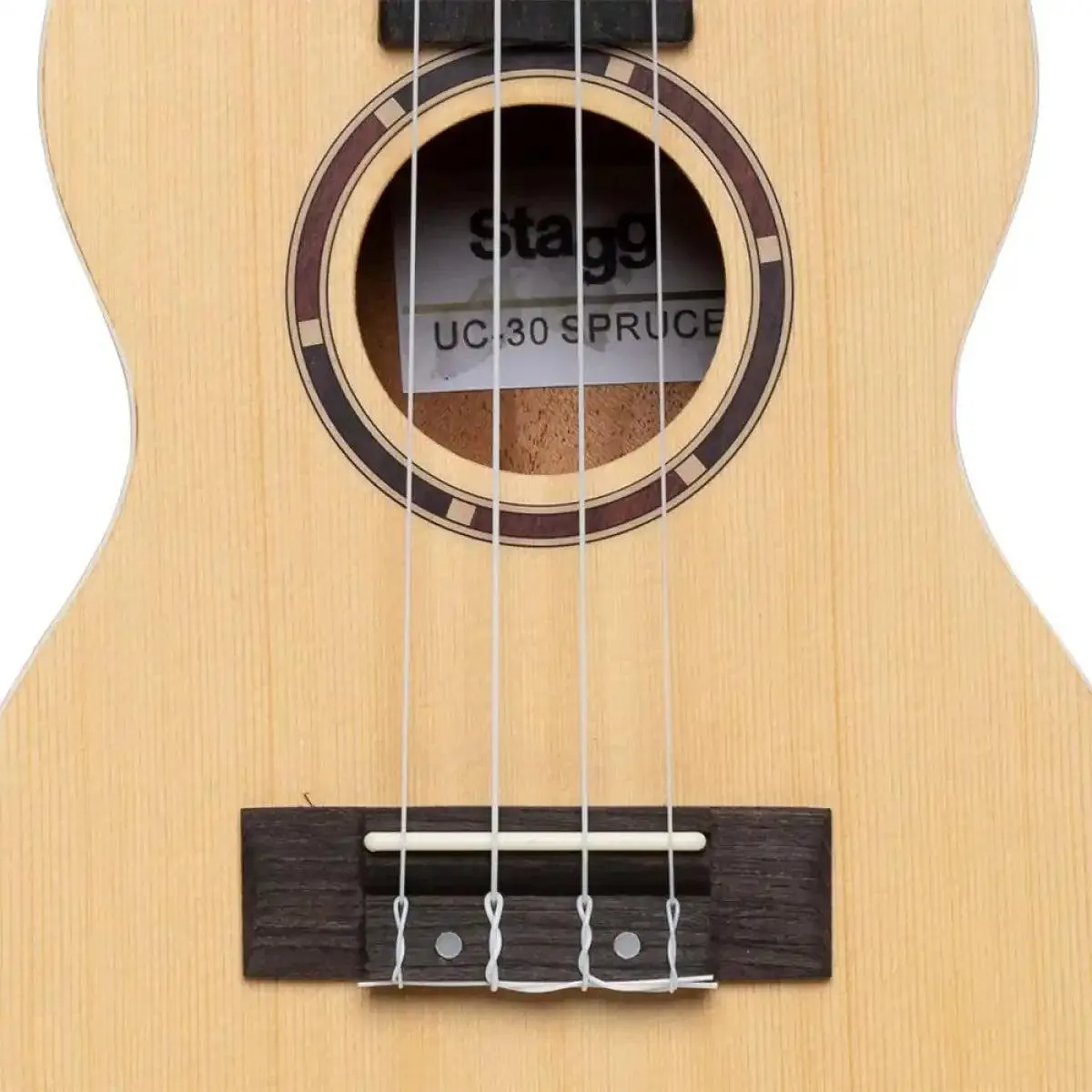 Stagg UC-30 Spruce & Sapele Concert Ukulele - Image 5