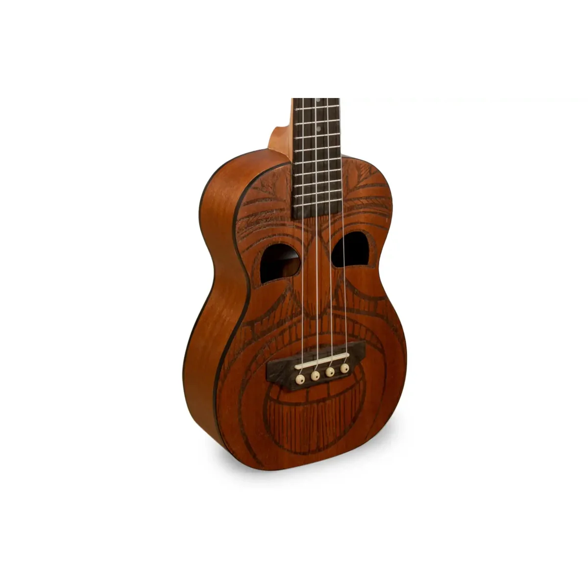 Stagg UC Tiki Maio Concert Ukulele "Lemonhead" - Image 3