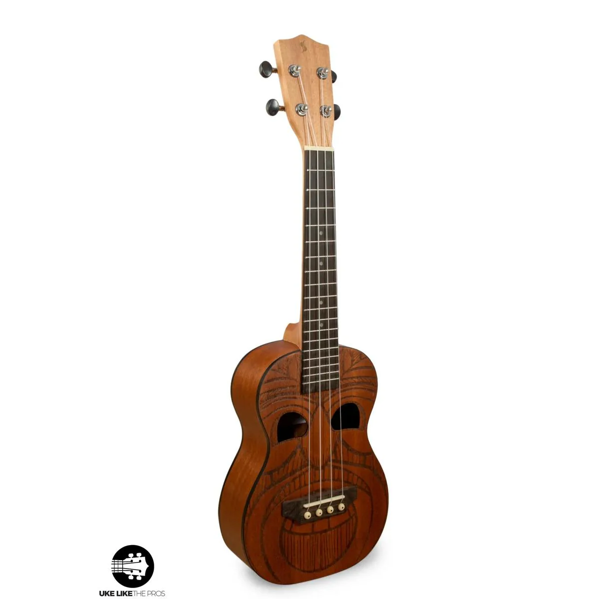 Stagg UC Tiki Maio Concert Ukulele "Lemonhead" - Image 6