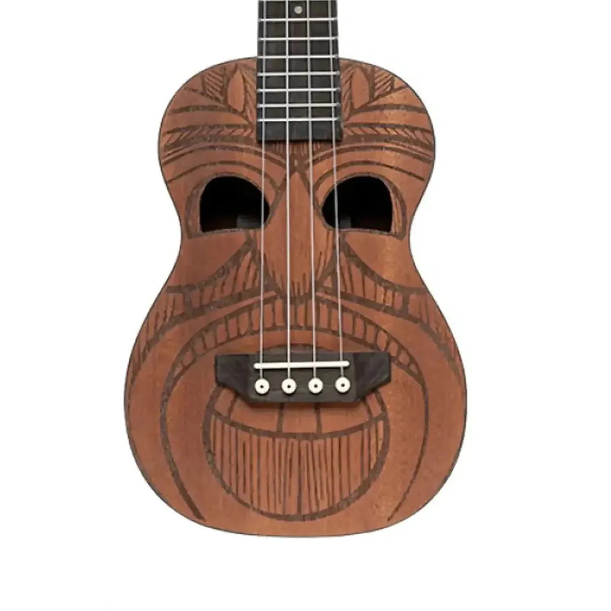 Stagg UC-TIKI-MAIO Sapele Tiki Series Concert Ukulele