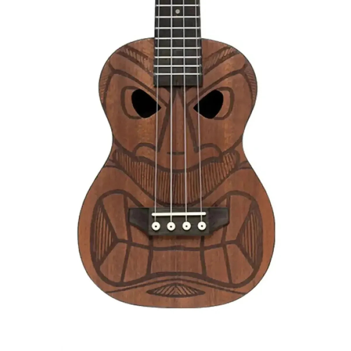 Stagg UC-TIKI-MENA Sapele Tiki Series Concert Ukulele