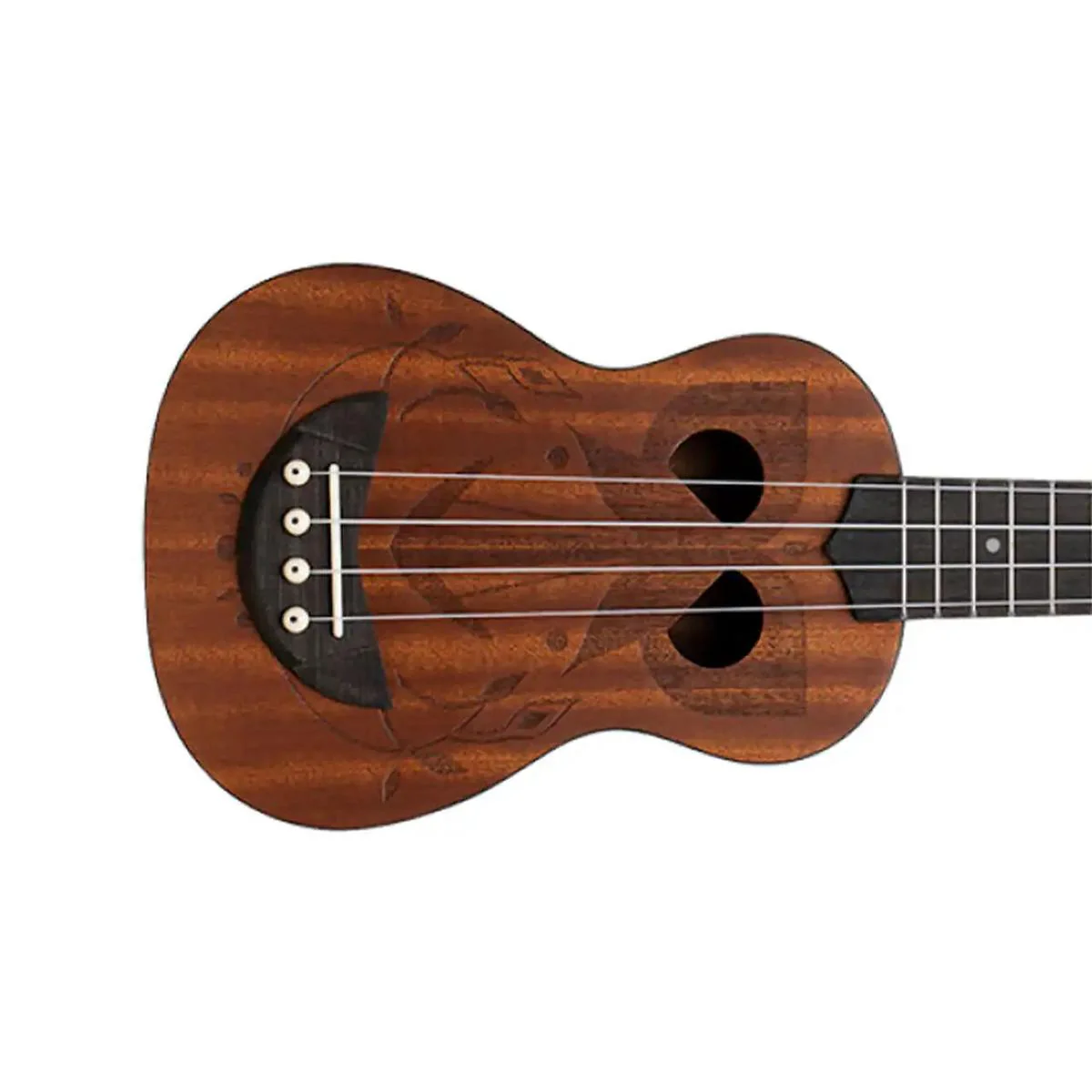 Stagg US-TIKI-EH Sapele Tiki Series Soprano Ukulele
