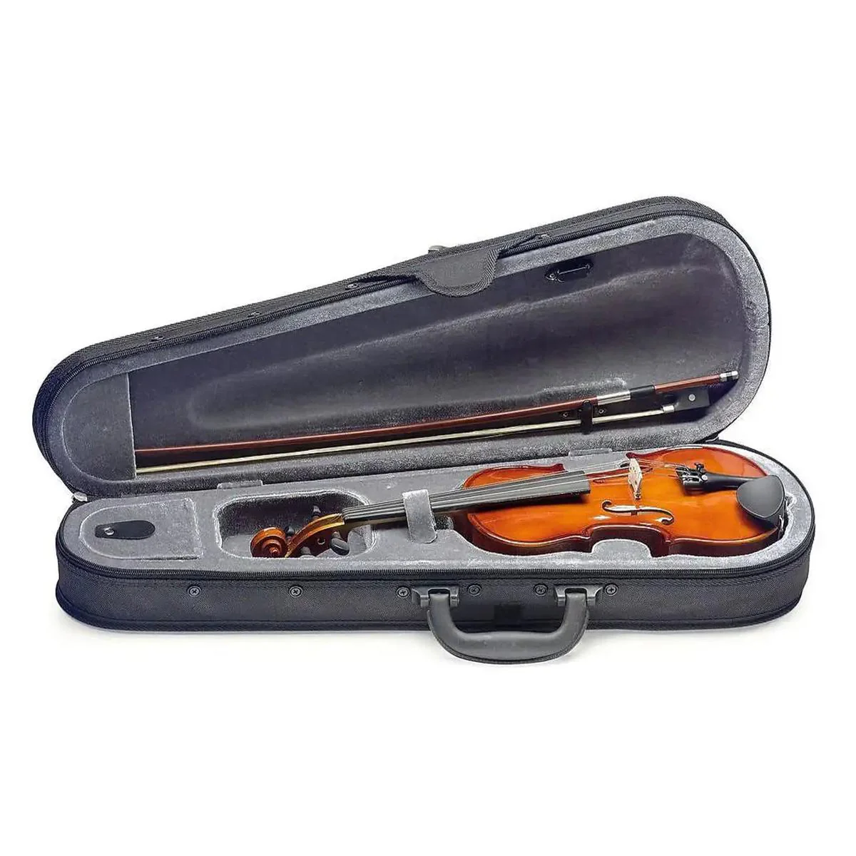 Stagg VN-3/4-EF Solid Spruce & Maple 3/4 Violin - Image 2