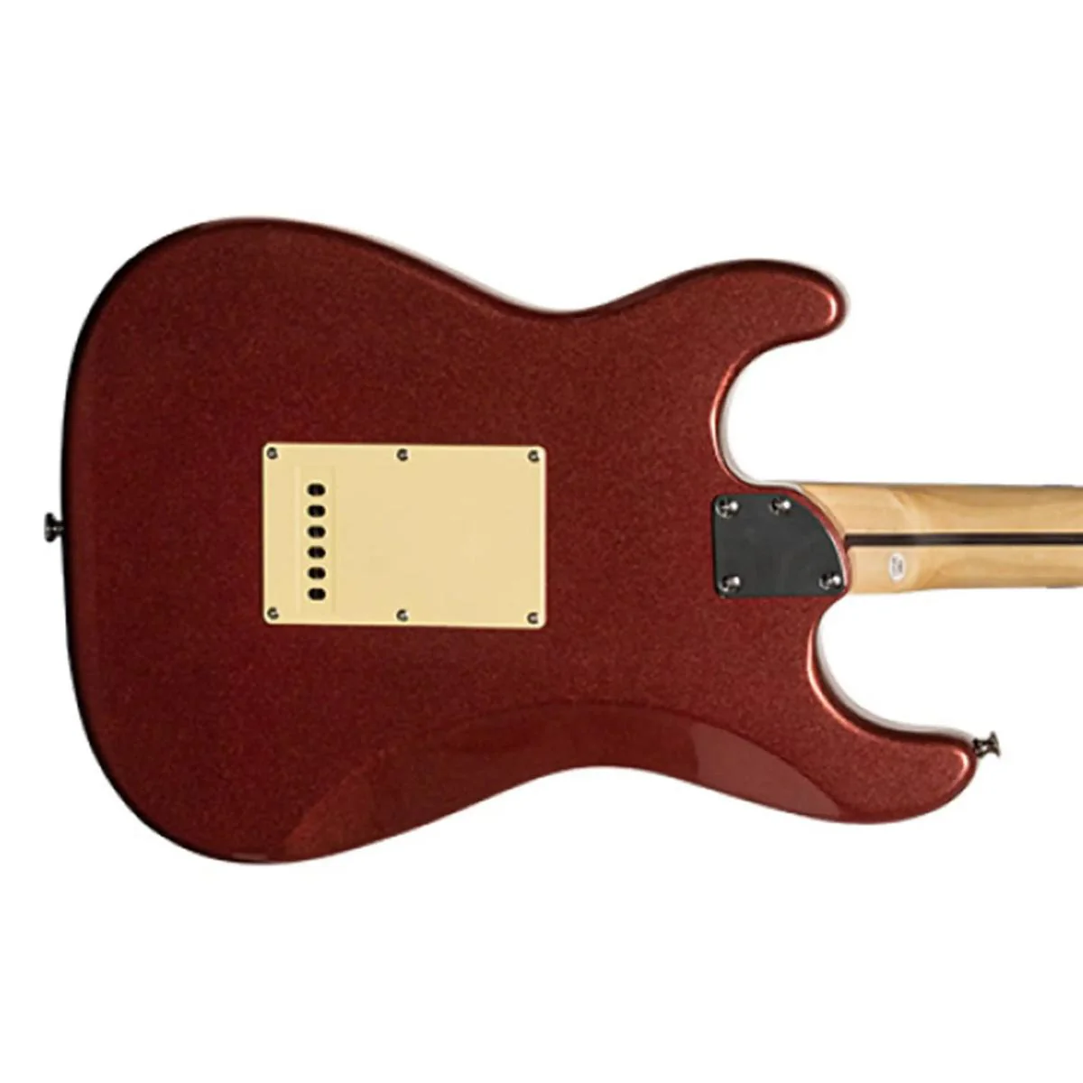Stagg SES-30 Standard "S" Electric Guitar - Candy Apple Red - Image 2