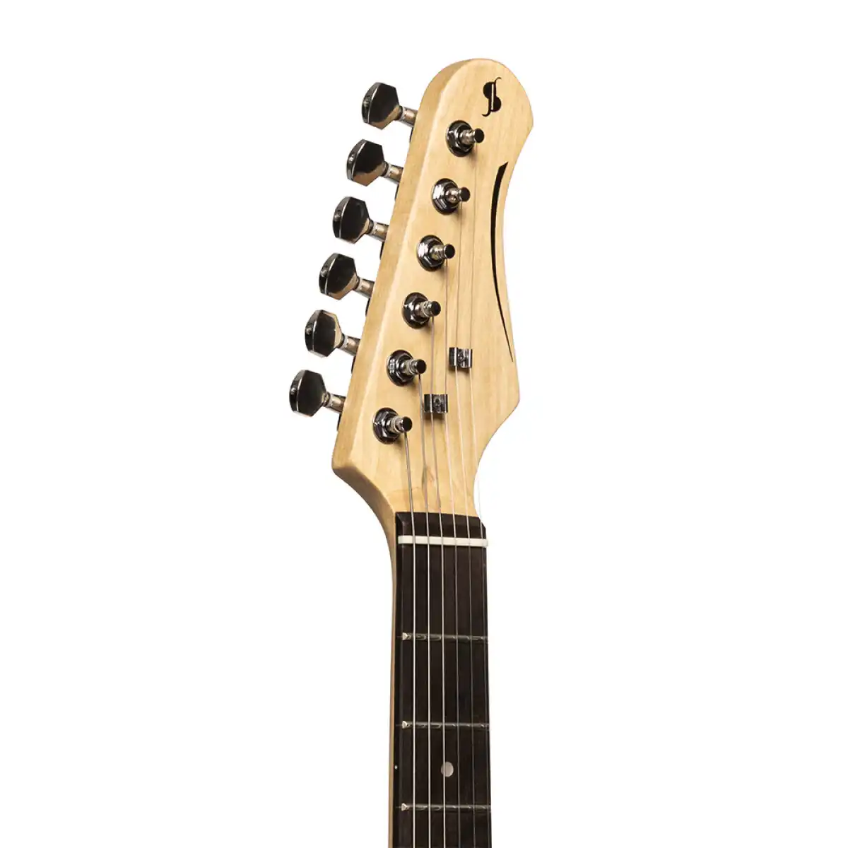 Stagg SES-30 Standard "S" Electric Guitar - Candy Apple Red - Image 6