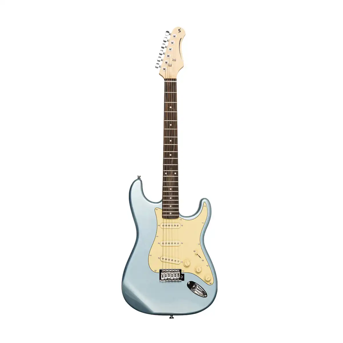 Stagg SES-30 Standard "S" Electric Guitar - Ice Blue Metallic - Image 3