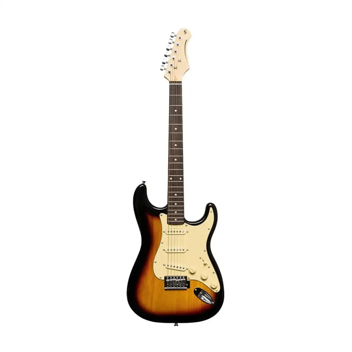 Stagg SES-30 Standard "S" Electric Guitar - Sunburst - Image 3