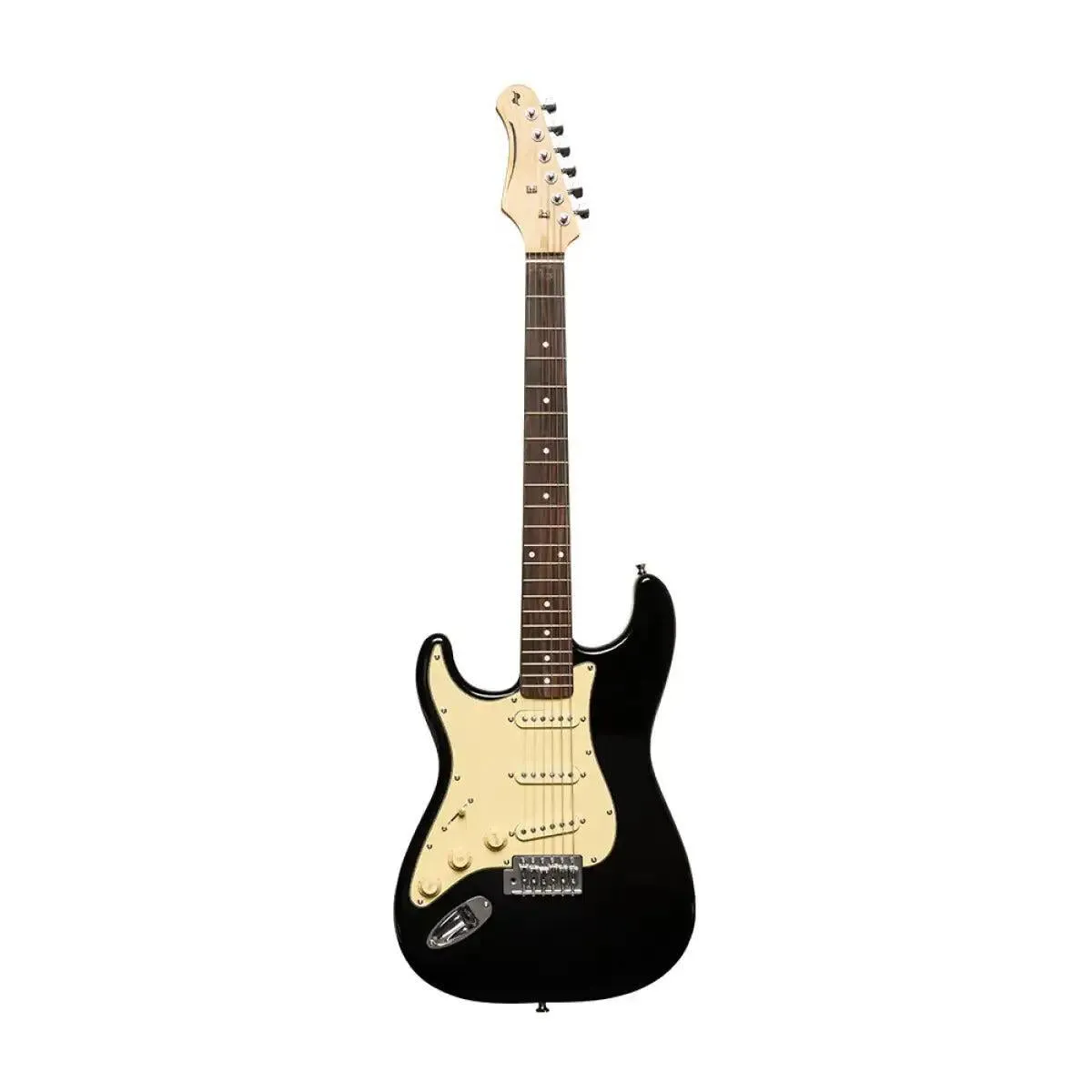 Stagg SES-30 Standard "S" Electric Guitar - Black Left-Handed - Image 3