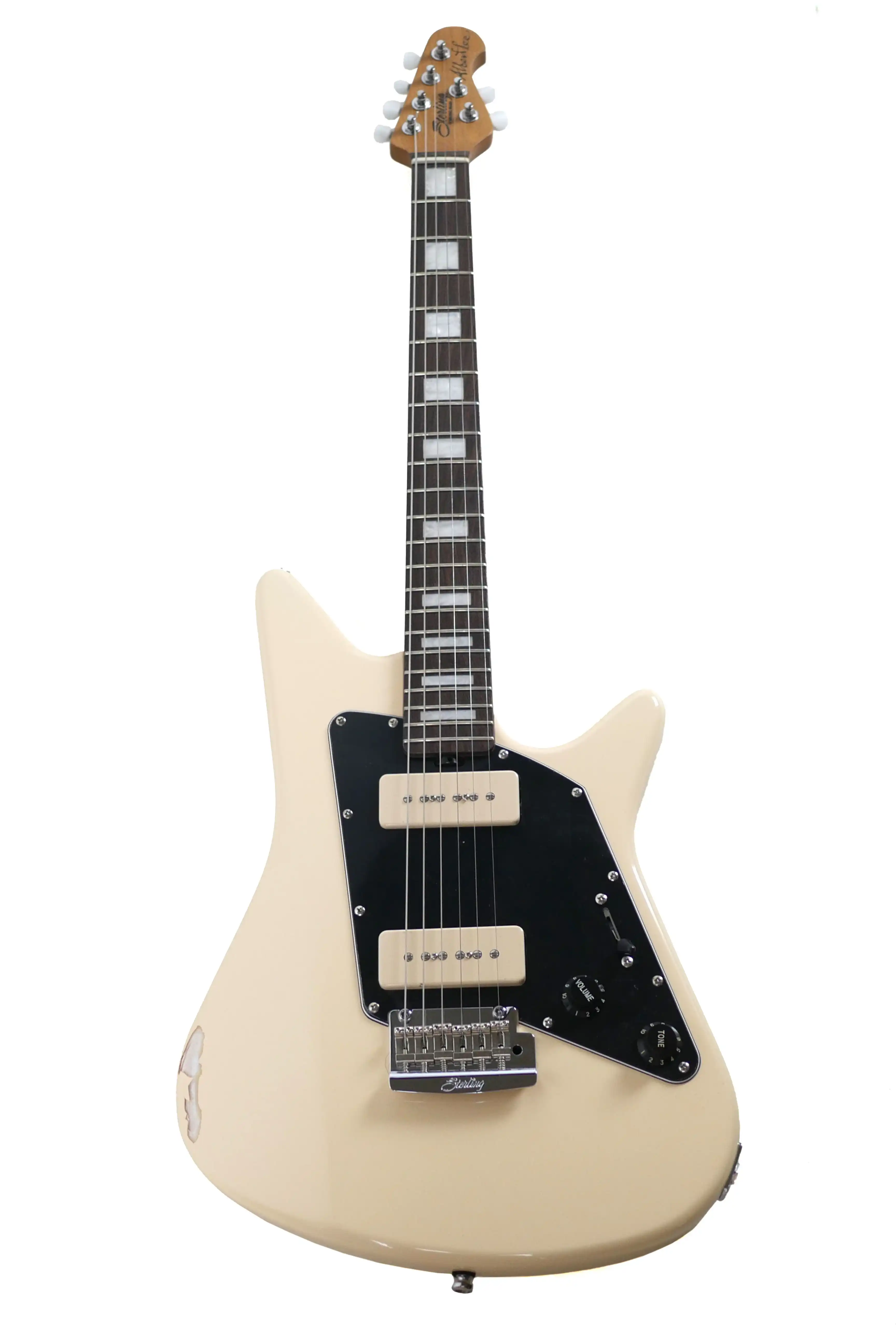 Sterling by Music Man 2023 Albert Lee Vintage Cream Electric Guitar - Discounted - Image 4