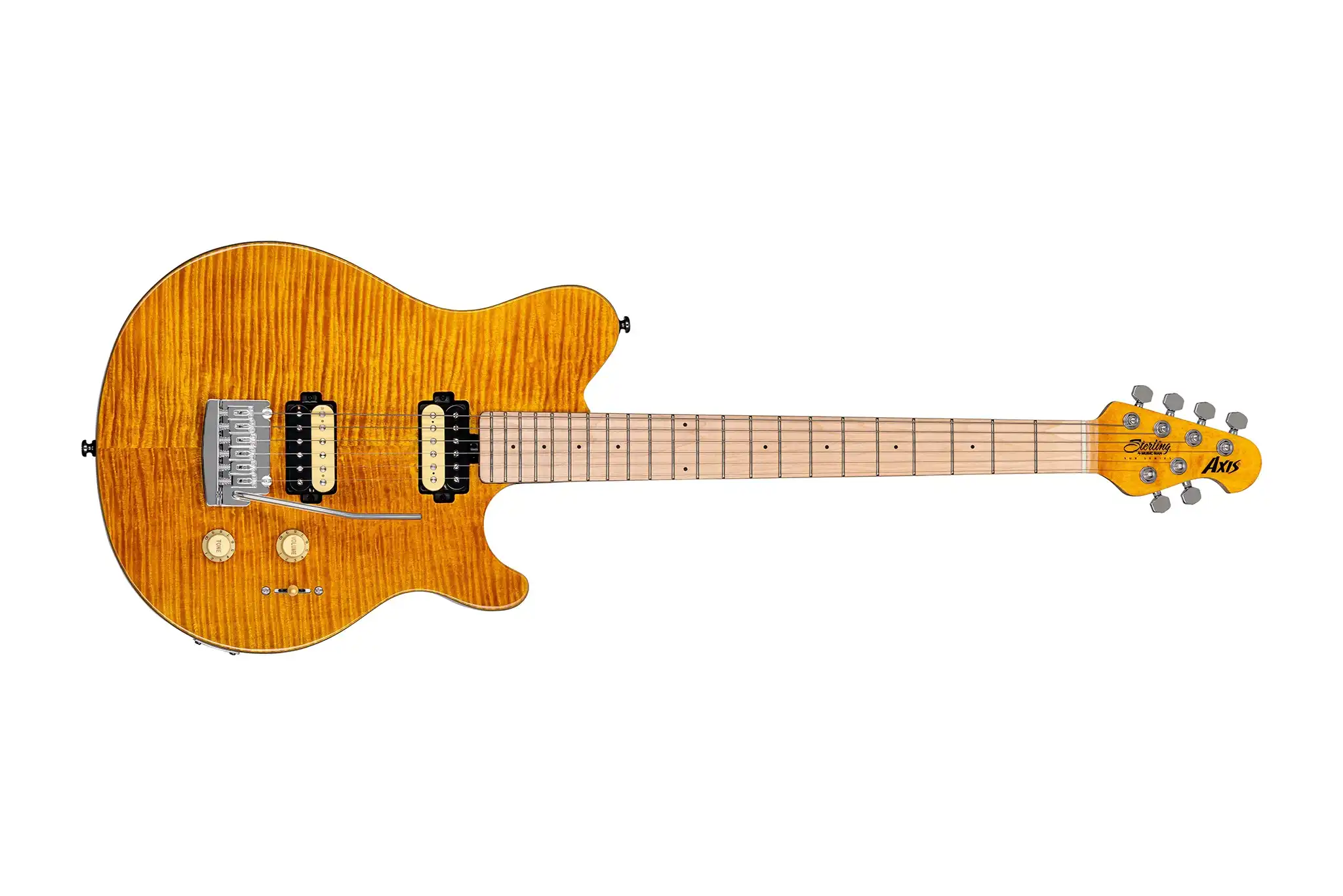 Sterling Music Man AXIS Flamed Maple Electric Guitar "Wolfie" - Open Box - Image 3