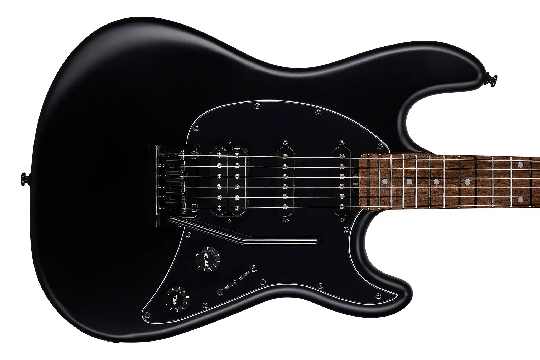 Sterling Music Man CT30HSS Cutlass Stealth Black Electric Guitar "ZAPPA" - Open Box