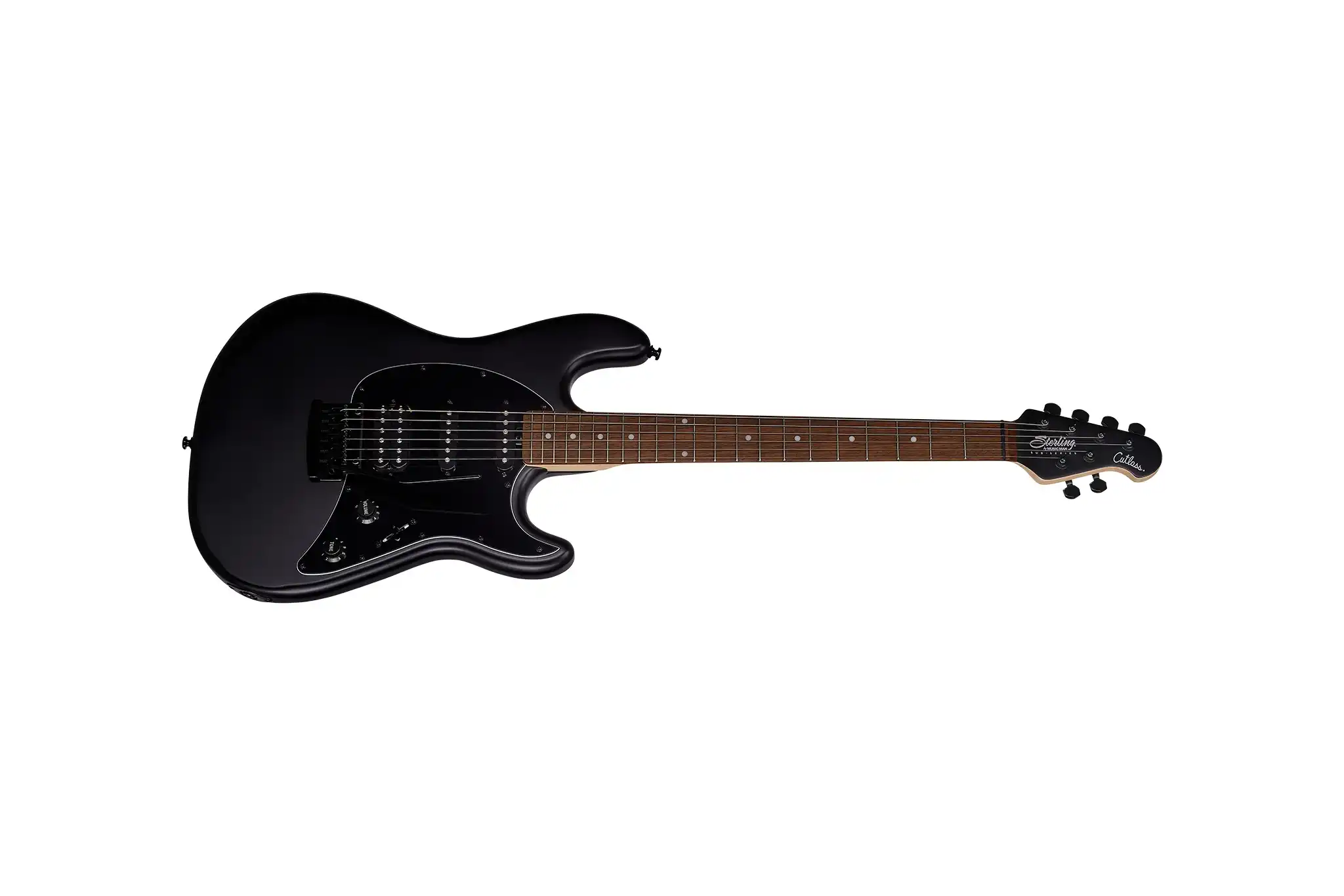 Sterling Music Man CT30HSS Cutlass Stealth Black Electric Guitar "ZAPPA" - Open Box - Image 6