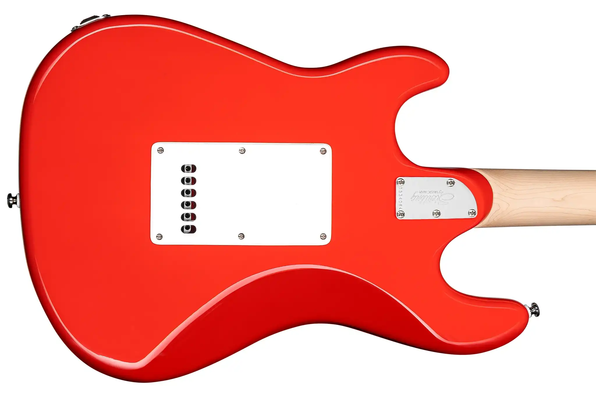 Sterling Music Man CT30SSS Cutlass Fiesta Red Electric Guitar - Image 2