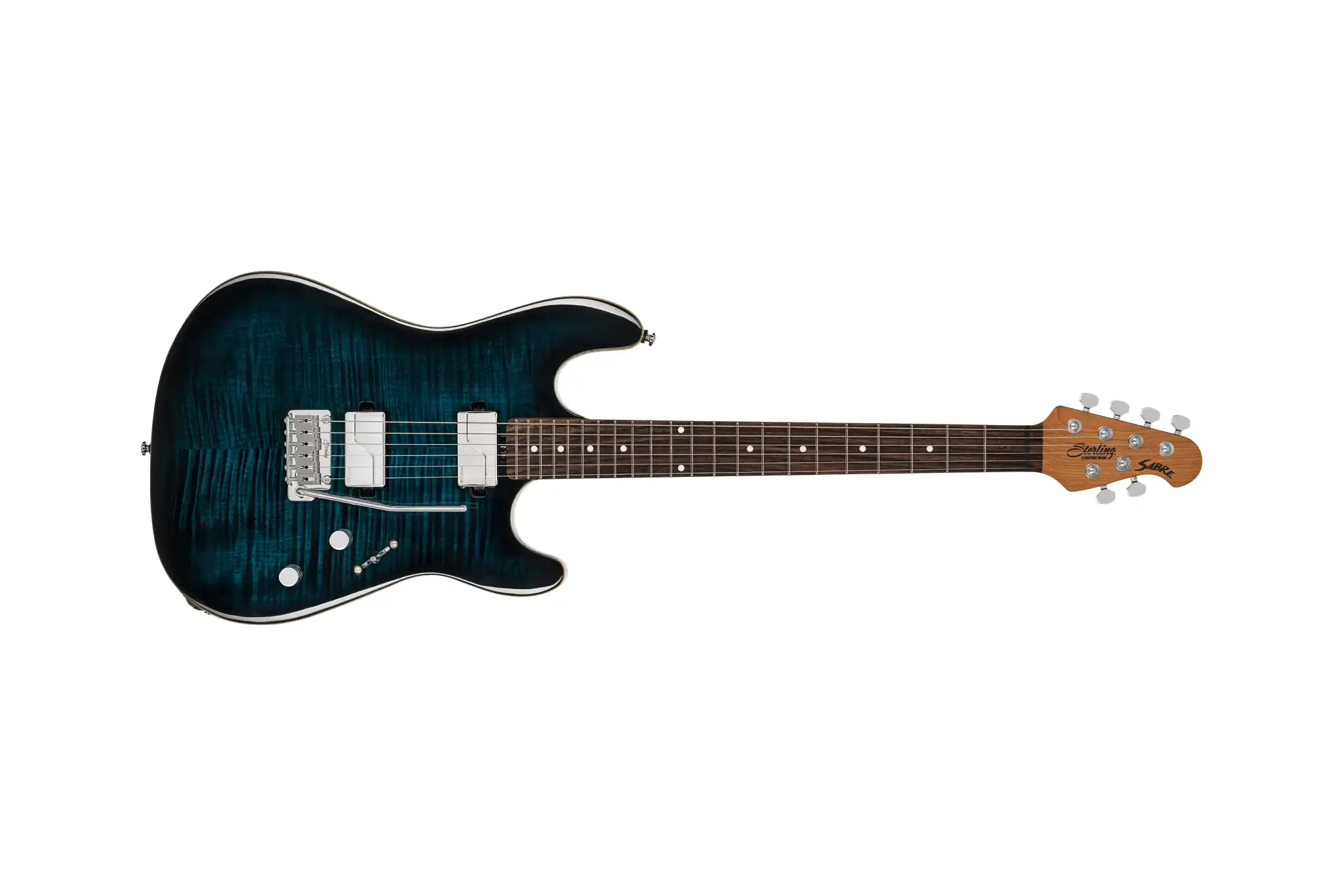 Sterling By Music Man Sabre Dark Blue Burst Electric Guitar - Open Box - Image 3
