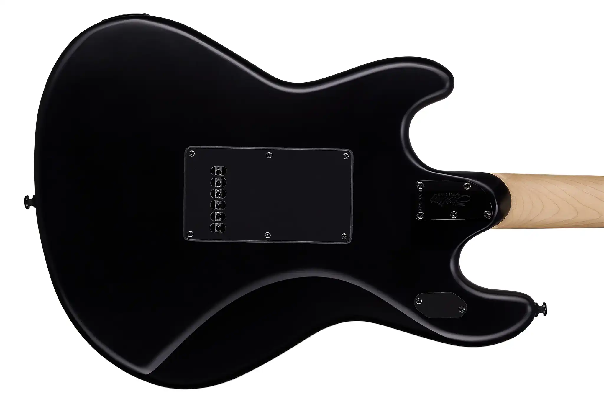 Sterling Music Man SR30 Stingray Stealth Black Electric Guitar "MERCURY" - Open Box - Image 2