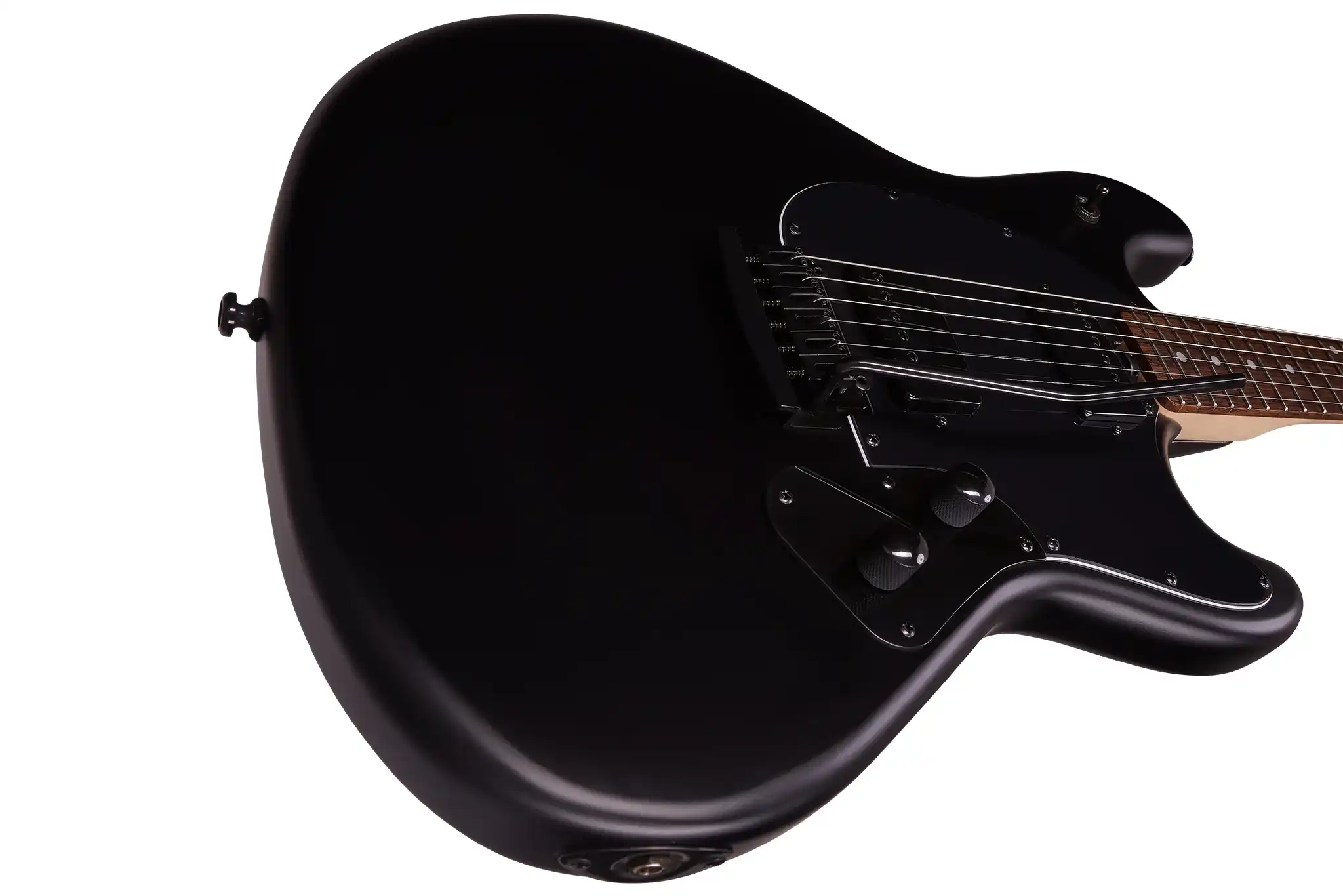 Sterling Music Man SR30 Stingray Stealth Black Electric Guitar "MERCURY" - Open Box - Image 5
