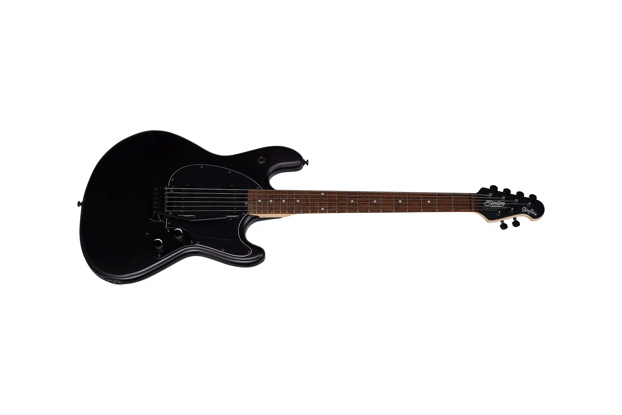 Sterling Music Man SR30 Stingray Stealth Black Electric Guitar "MERCURY" - Open Box - Image 6