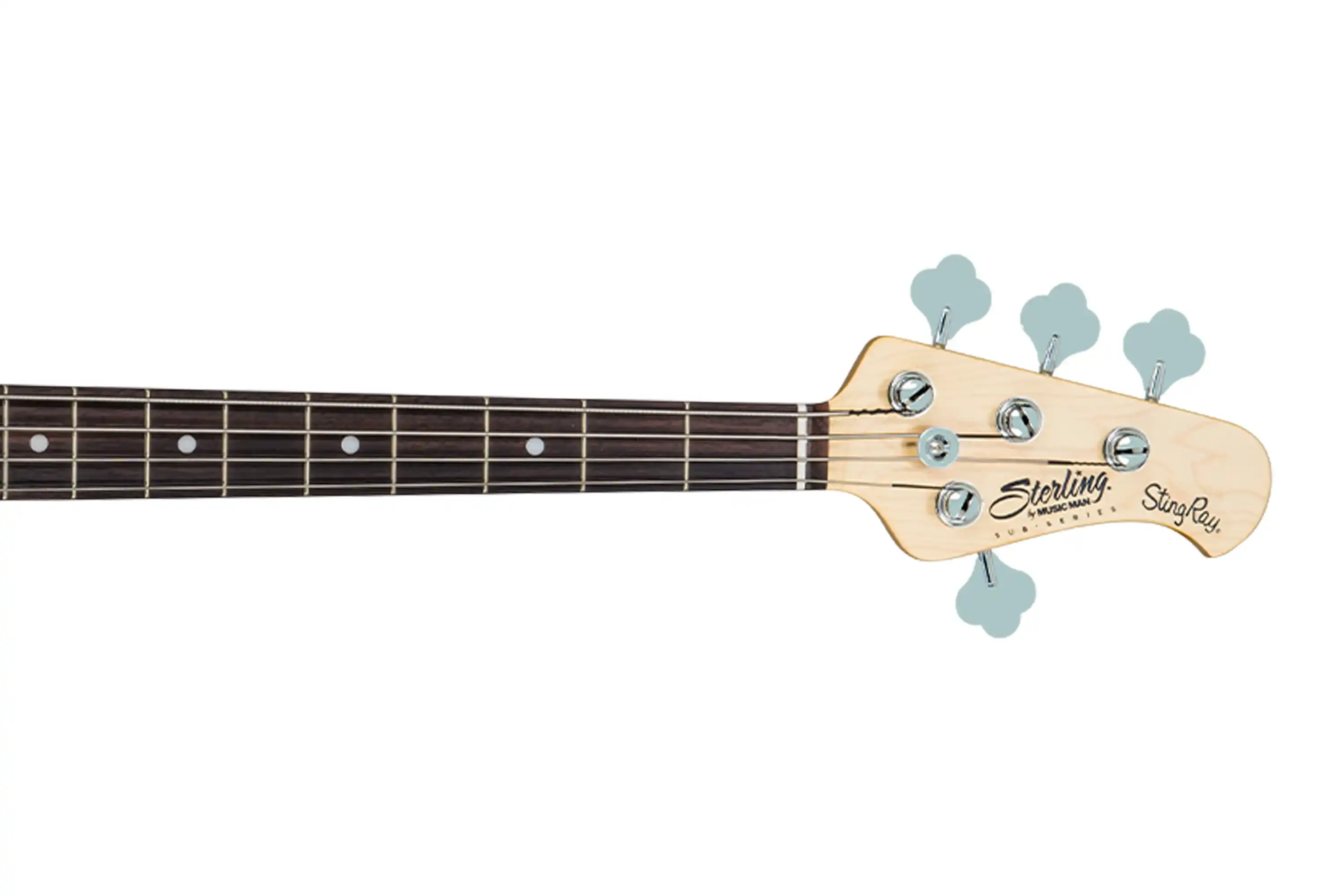 Sterling Music Man StingRay Ray4 Blue Electric Bass "AZURE - Image 5