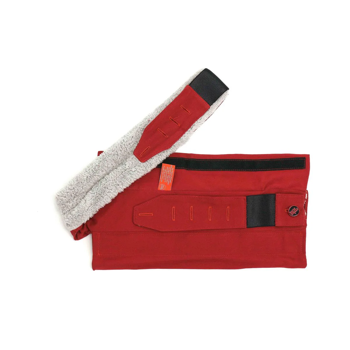 String Sling with Pick Pocket and Capo Pouch - Red - Image 3
