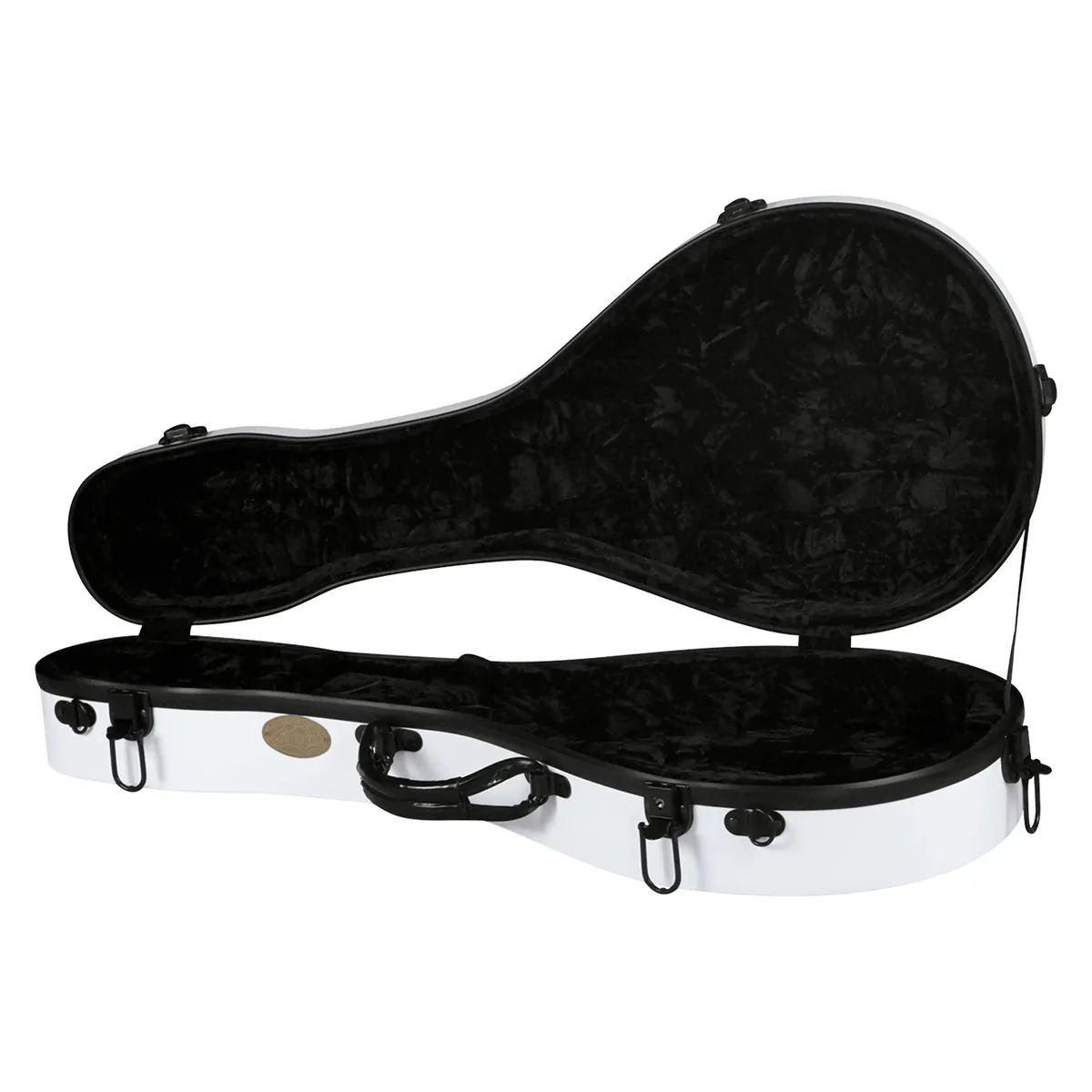 Superior CF-1521W Deluxe Fiberglass A Model Mandolin Case – White - Image 2