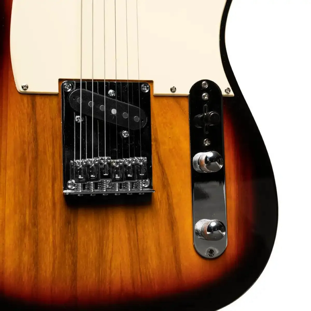 Stagg SET-STD "T" Series Standard Electric Guitar - Sunburst - Image 5