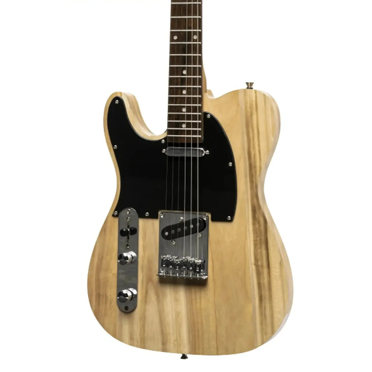 Stagg SET-STD "T" Series Standard Electric Guitar - Natural Left-Handed