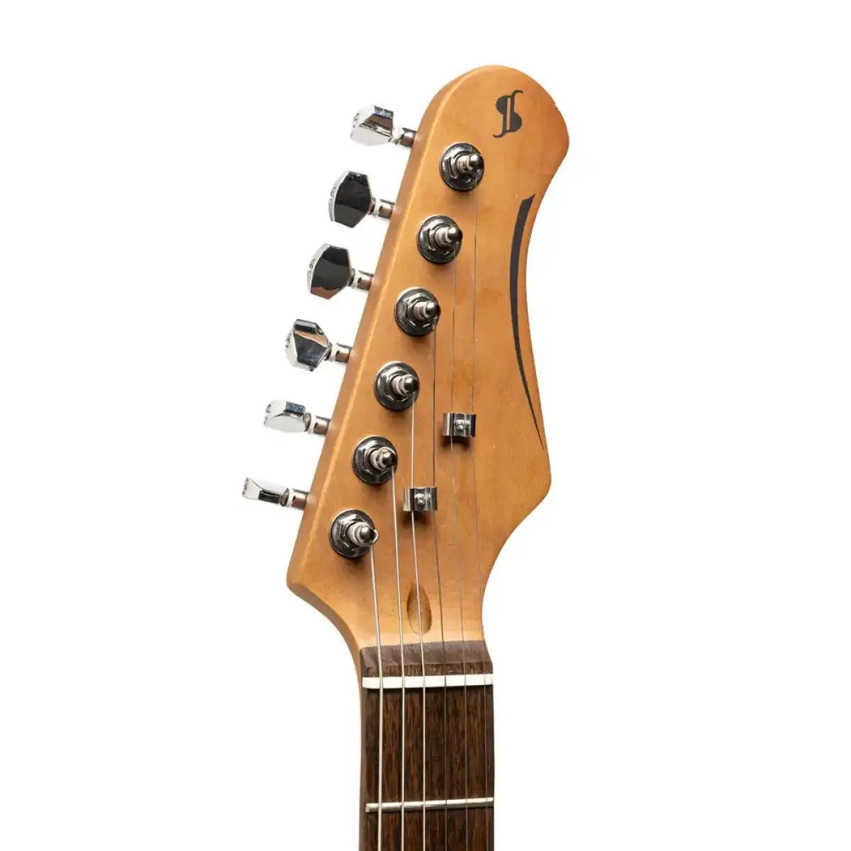 Stagg SET-STD "T" Series Standard Electric Guitar - Natural Left-Handed - Image 3