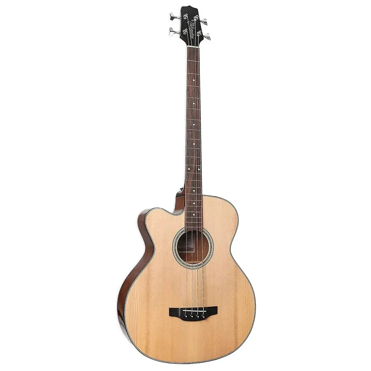 Takamine GB30CE LH NAT Acoustic-Electric Bass - Natural Left-Handed - Image 2