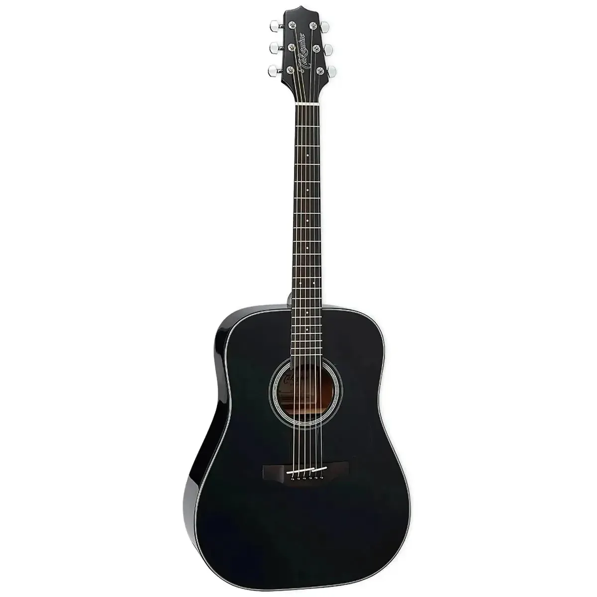 Takamine GD30 Black Acoustic Guitar - Black - Image 3