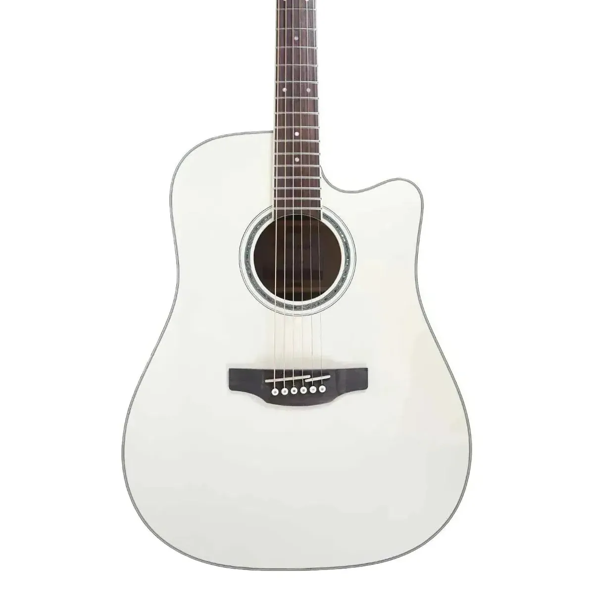 Takamine GD37CE-PW Pearl White Acoustic-Electric Dreadnought Guitar