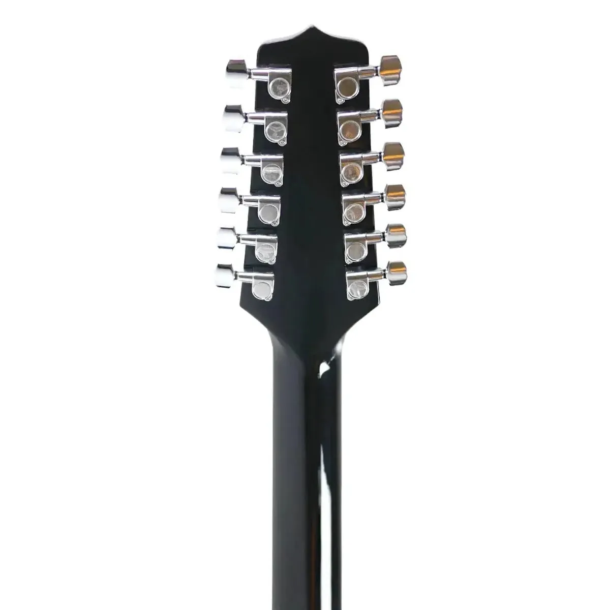 Takamine GD38CE-BLK Black 12-String Acoustic-Electric Dreadnought Guitar - Image 8