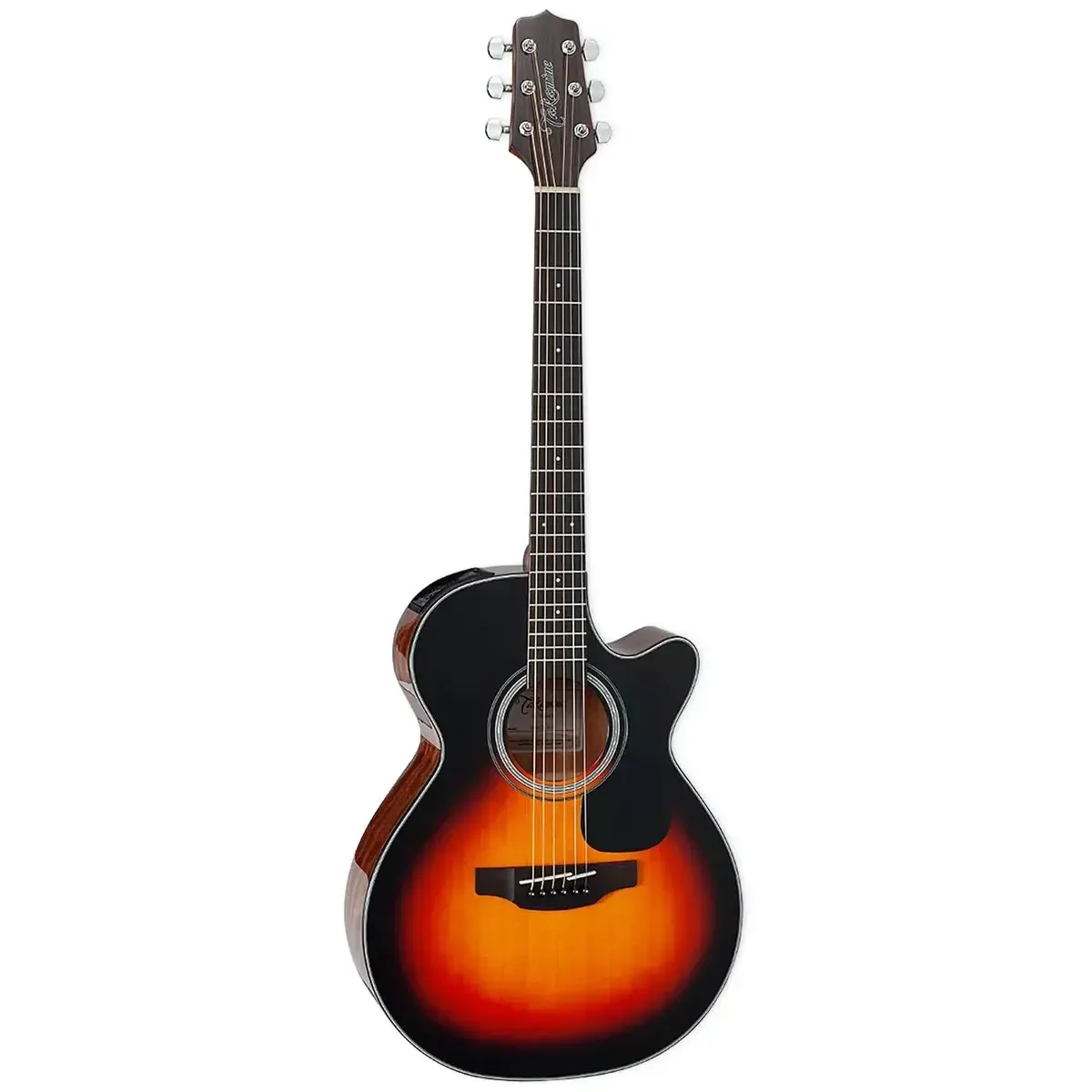 Takamine GF30CE BSB FX Cutaway Acoustic-Electric Guitar - Brown Sunburst - Image 3