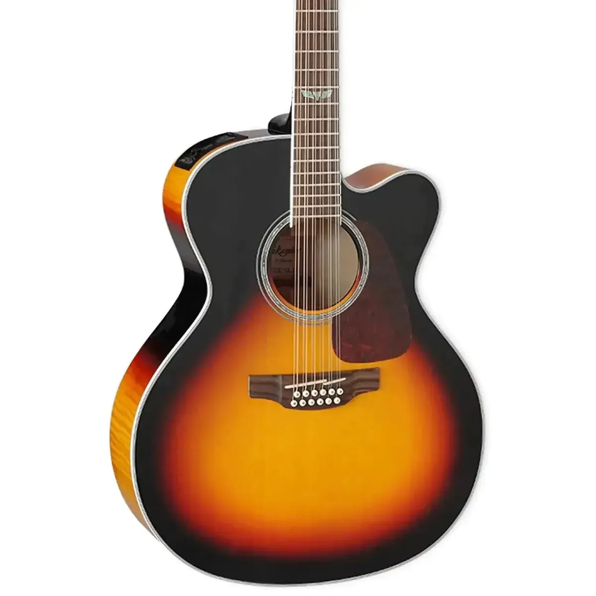 Takamine GJ72CE-12 BSB Acoustic-Electric 12-String Guitar - Brown Sunburst