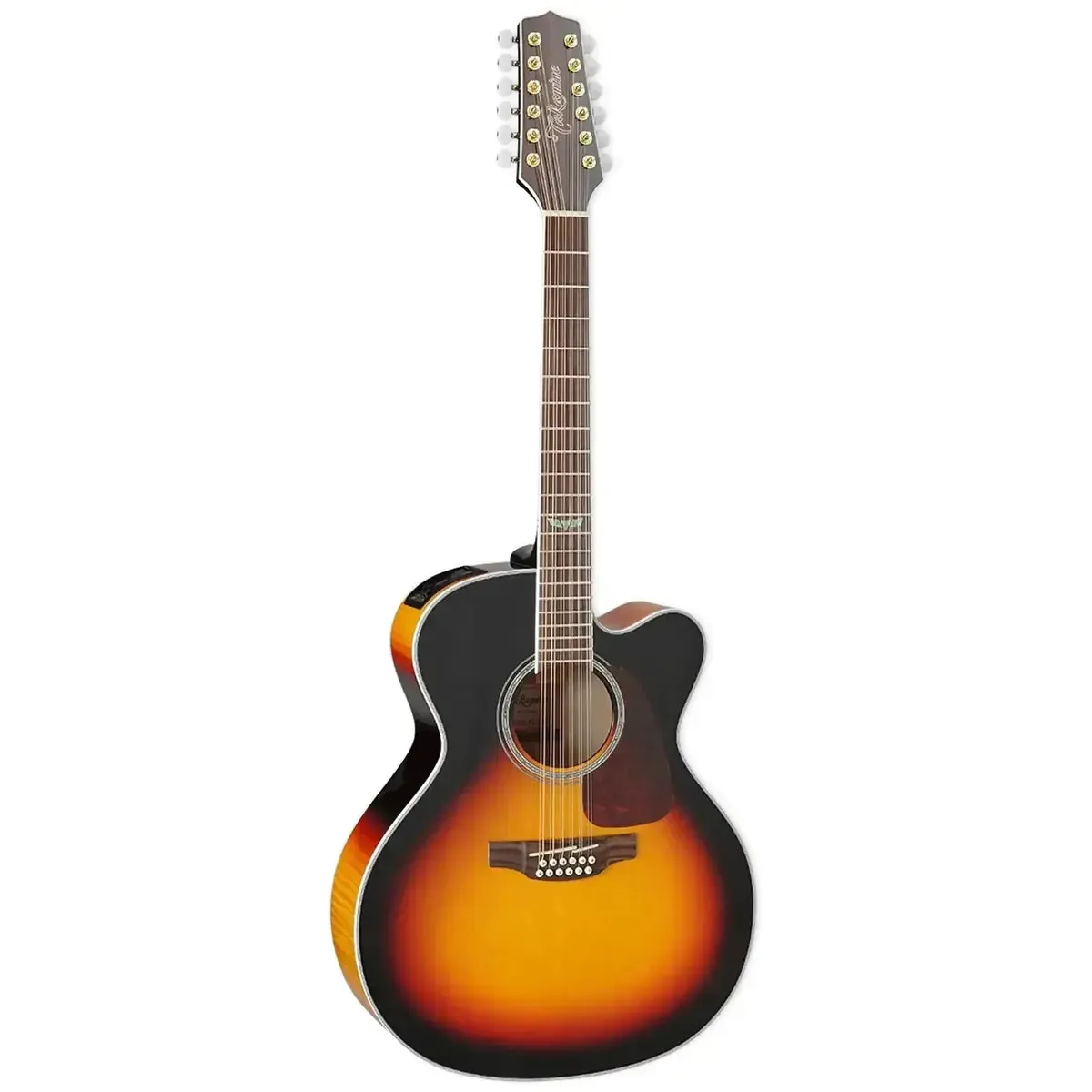 Takamine GJ72CE-12 BSB Acoustic-Electric 12-String Guitar - Brown Sunburst - Image 3