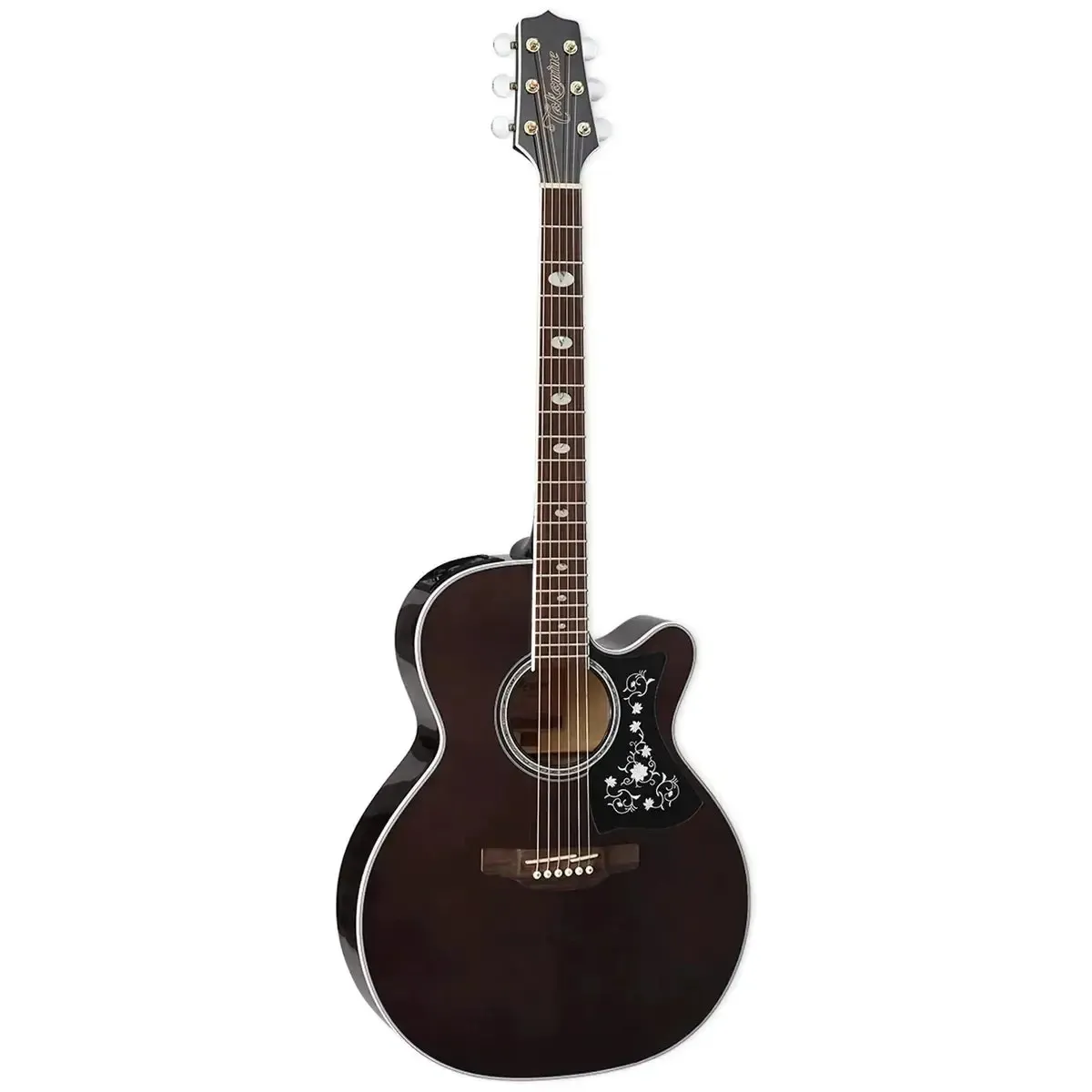 Takamine GN75CE TBK Acoustic-Electric Guitar - Transparent Black - Image 3