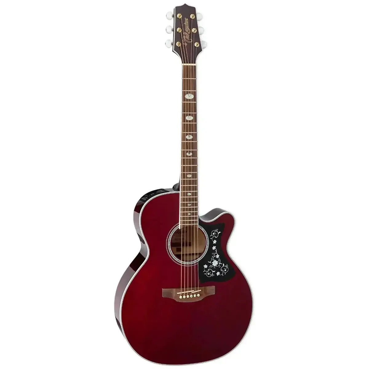 Takamine GN75CE WR Acoustic-Electric Guitar - Wine Red - Image 3