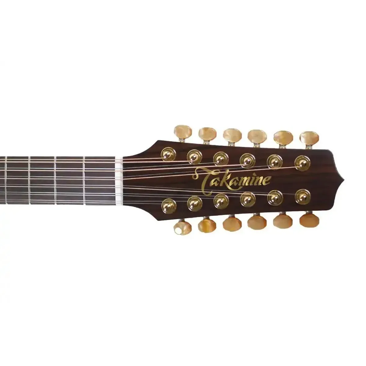 Takamine P3DC-12 Solid Cedar Top 12-String Dreadnought Acoustic-Electric Guitar - Made In Japan - Image 7