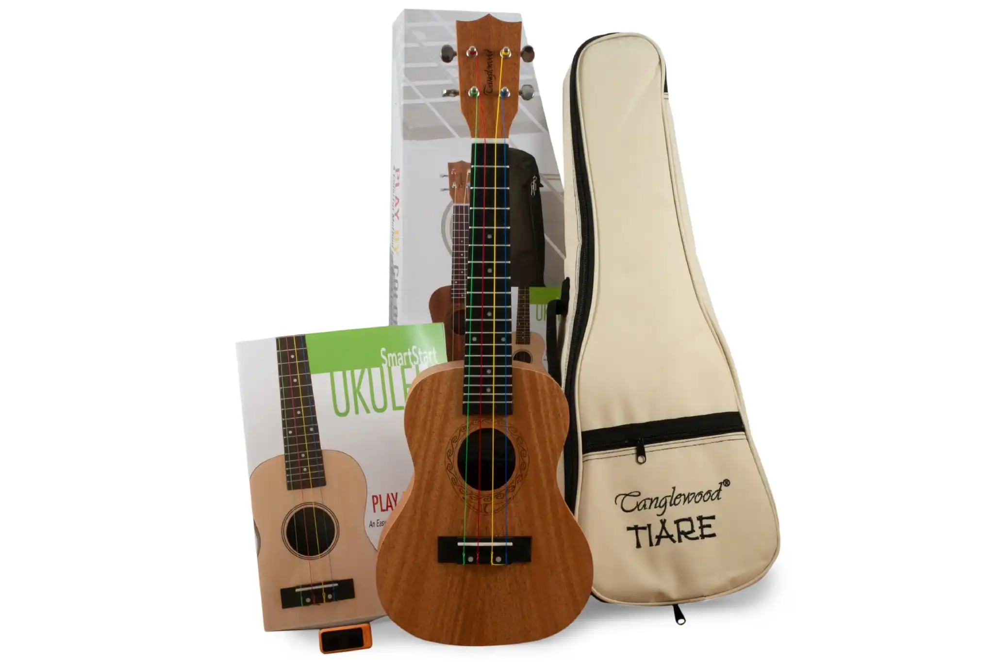 [DISCOUNTED BLOWOUT] Tanglewood TU101NAK PACK Concert Ukulele Education Package "Beach Vibes"