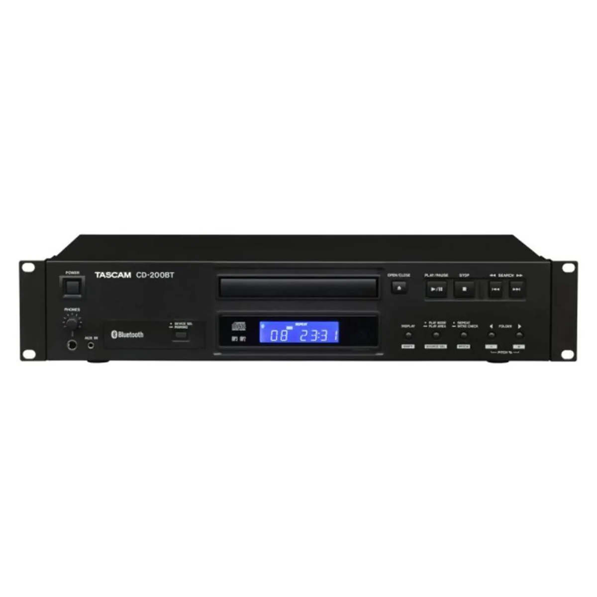 Tascam CD-200BT Series Professional CD Player with Bluetooth