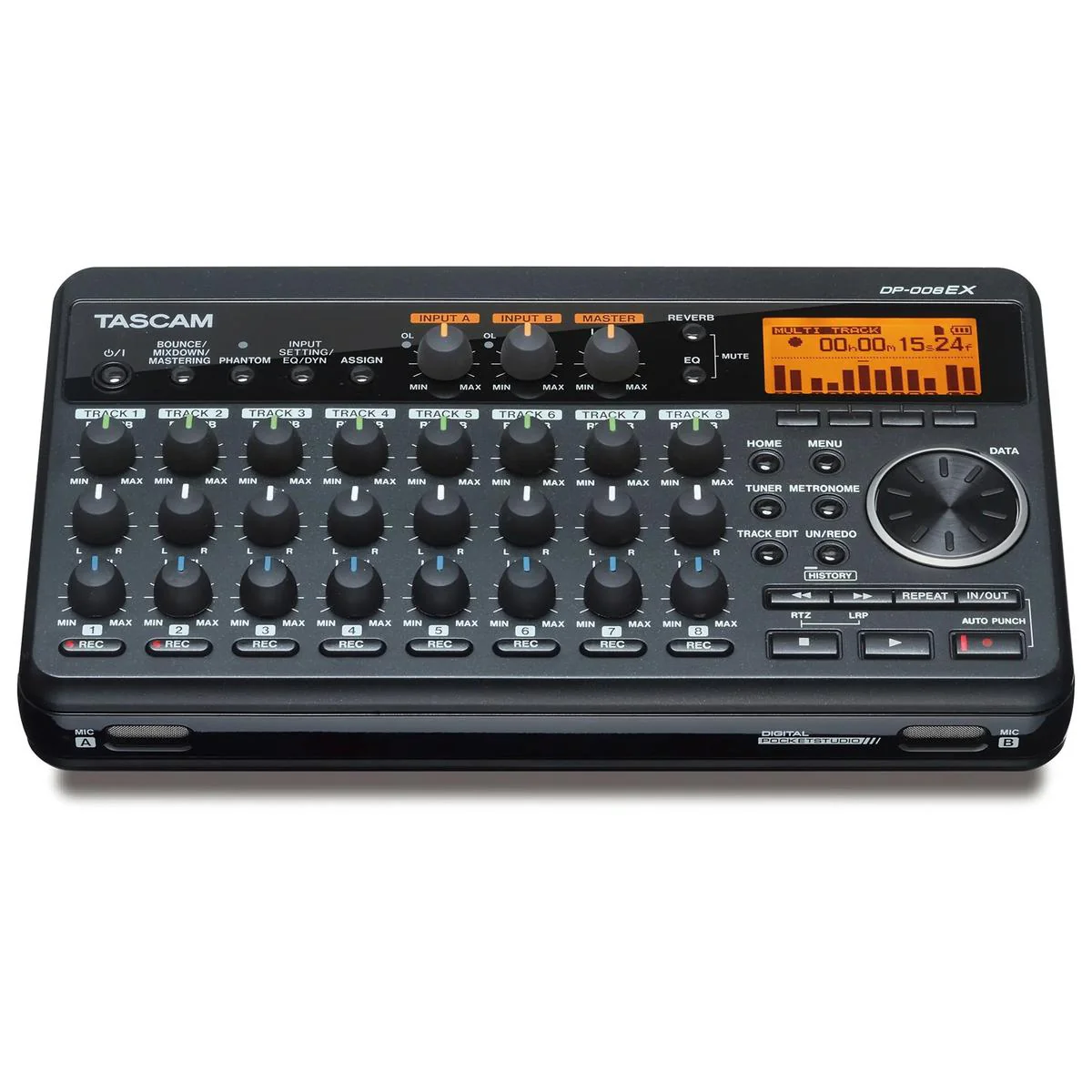 TASCAM DP-008EX 8-Track Digital Pocketstudio