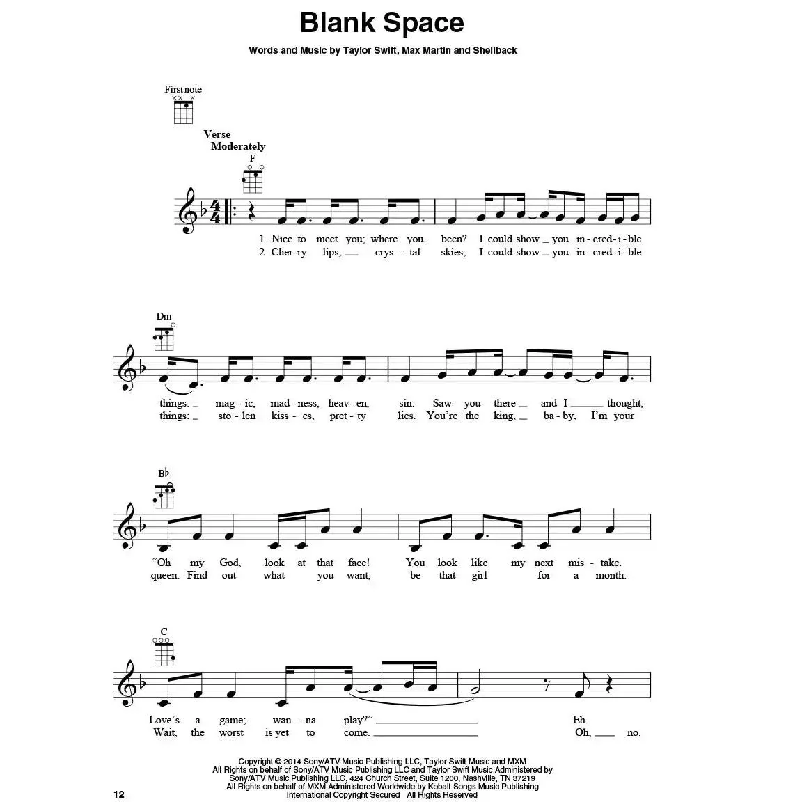 Taylor Swift For Ukulele - 2nd Edition - Image 4