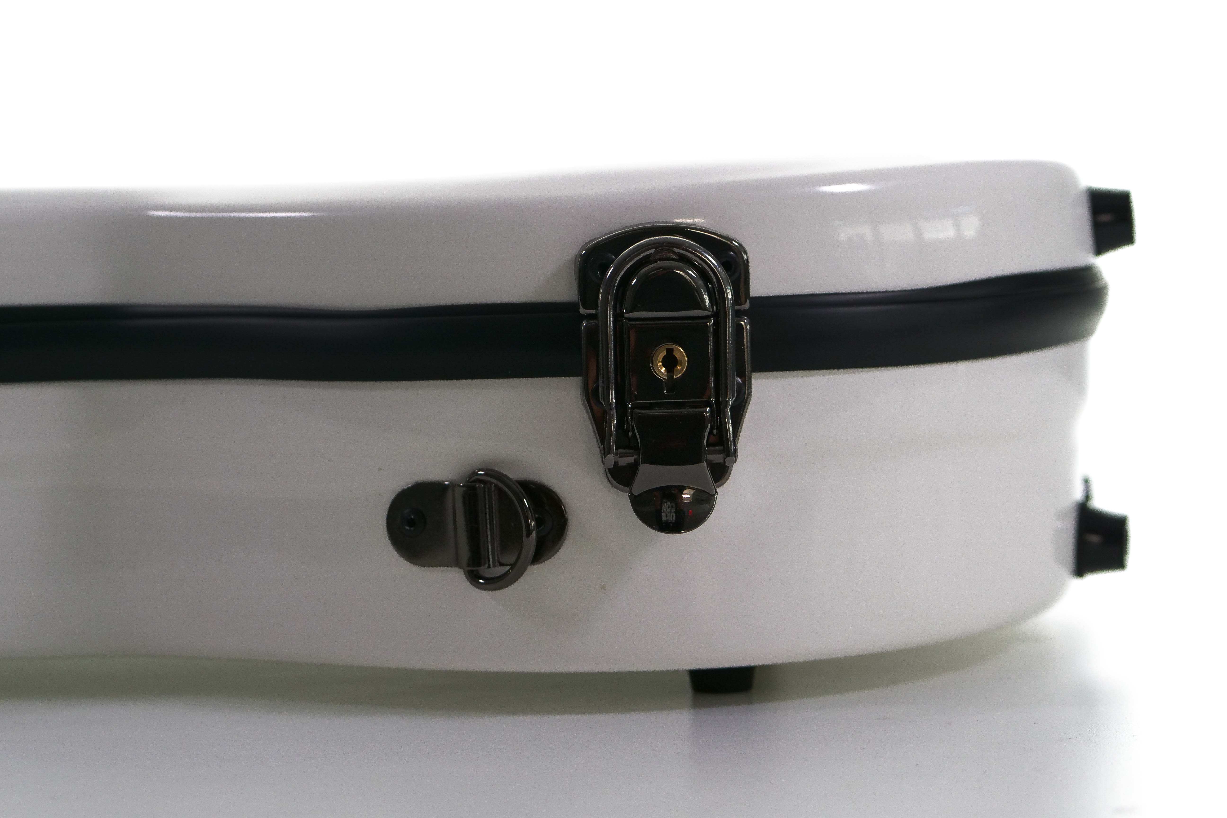 Tenor Ukulele White Fiberglass Hardshell Case - Image 7