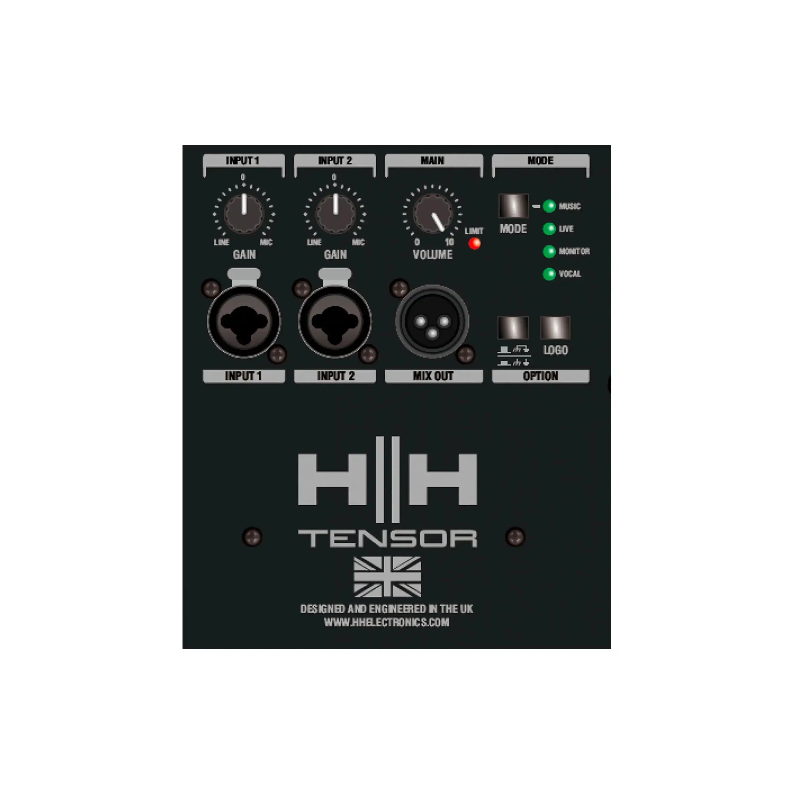 HH Electronics Tensor 12" Active Speaker Enclosure - Image 4